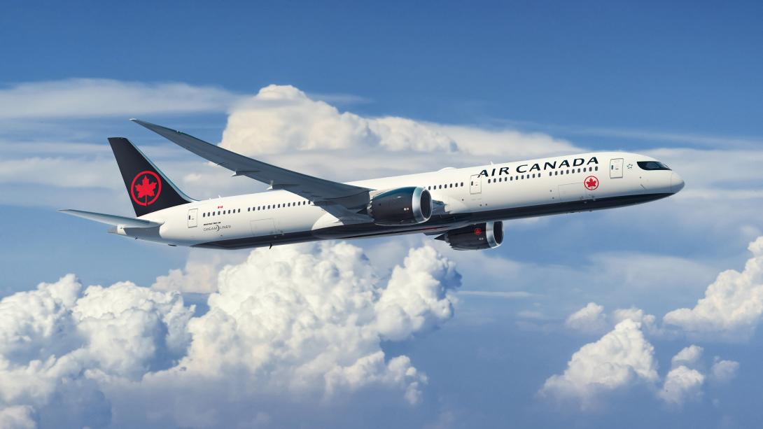 Image of Air Canada plane