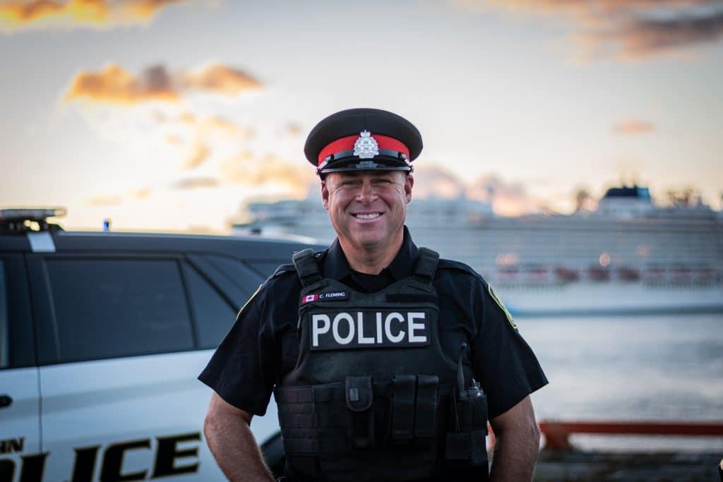 Saint John police officer