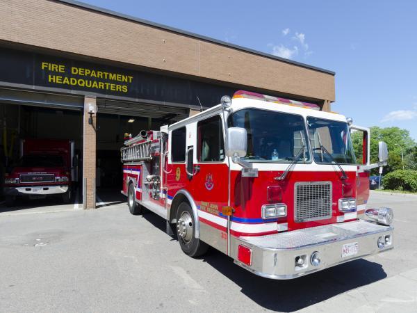 Saint John fire truck