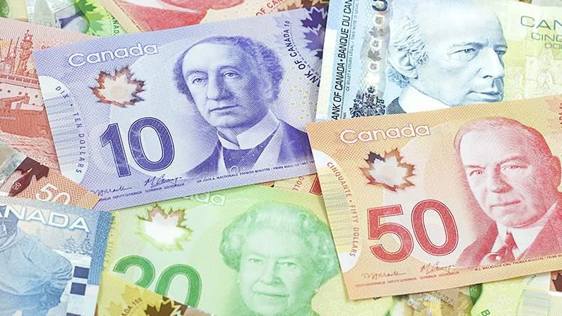 Image of Canadian currency